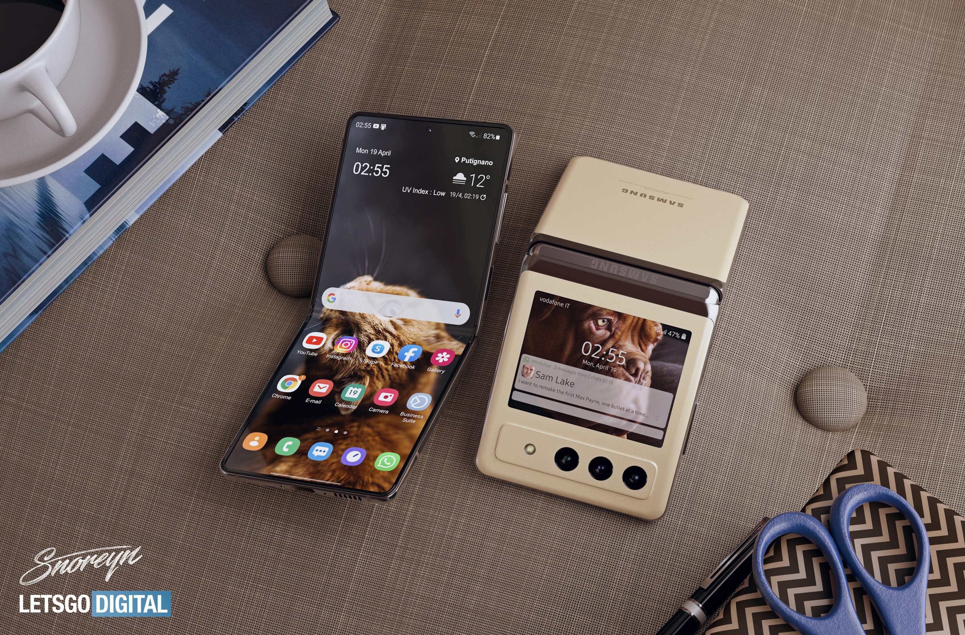 Самсунг Galaxy Z Flip 3