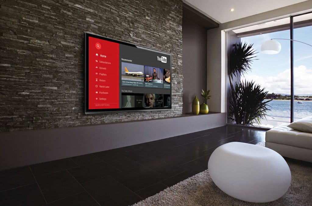 Samsung Smart Tv In Living Room