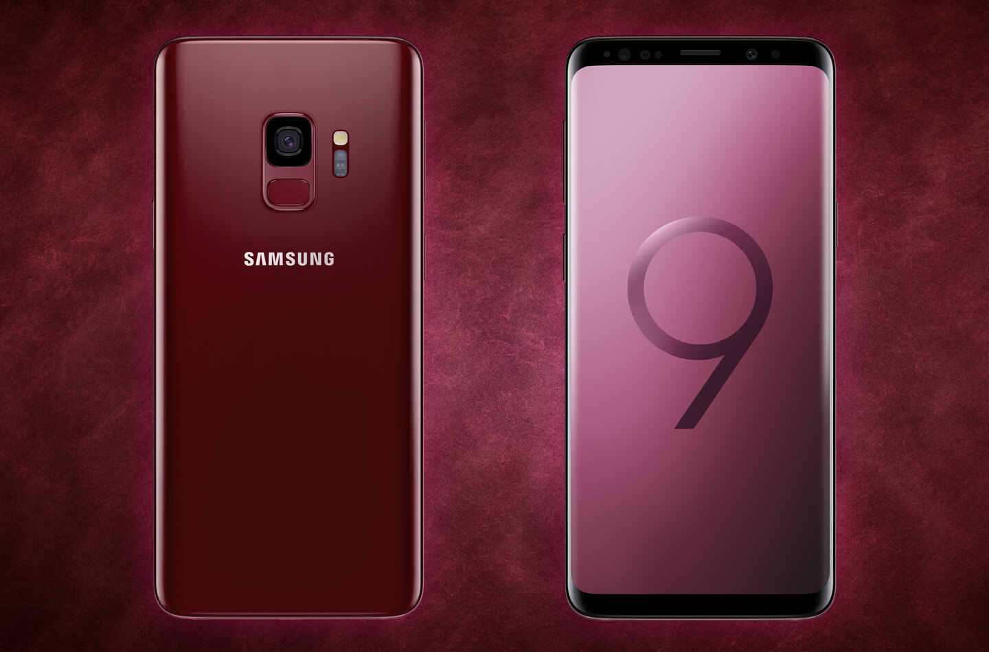 Samsung Galaxy S9 Burgundy Red