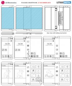 LG foldable smartphone with display that folds outwards | LetsGoDigital