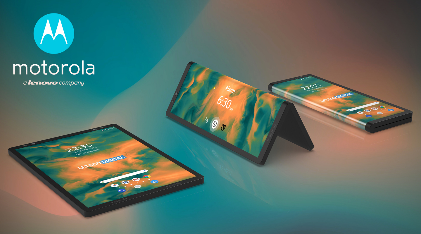 Foldable smartphone