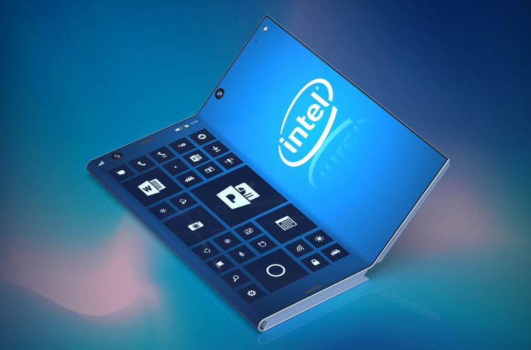 Intel foldable smartphone