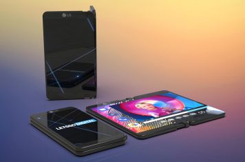 LG foldable smartphone