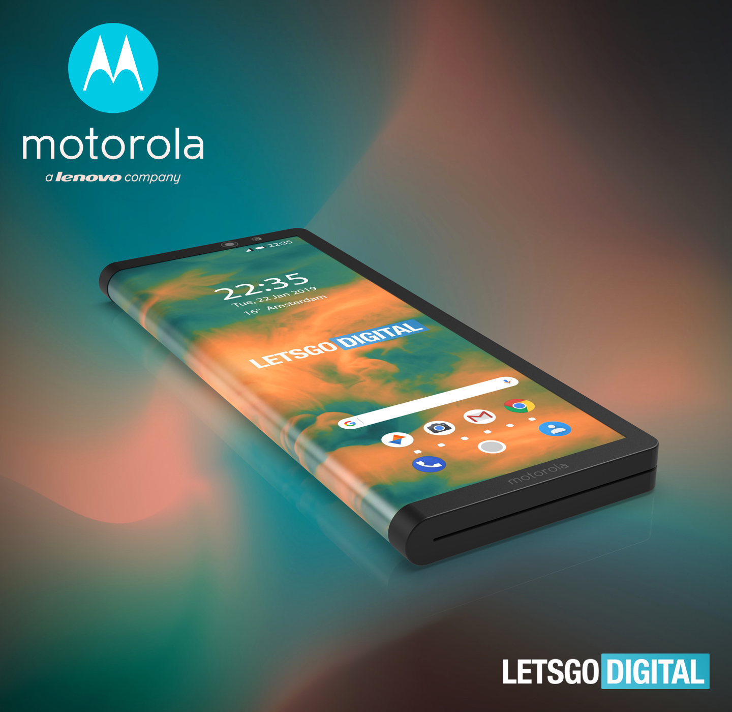 Foldable smartphone from Motorola with gesture control LetsGoDigital