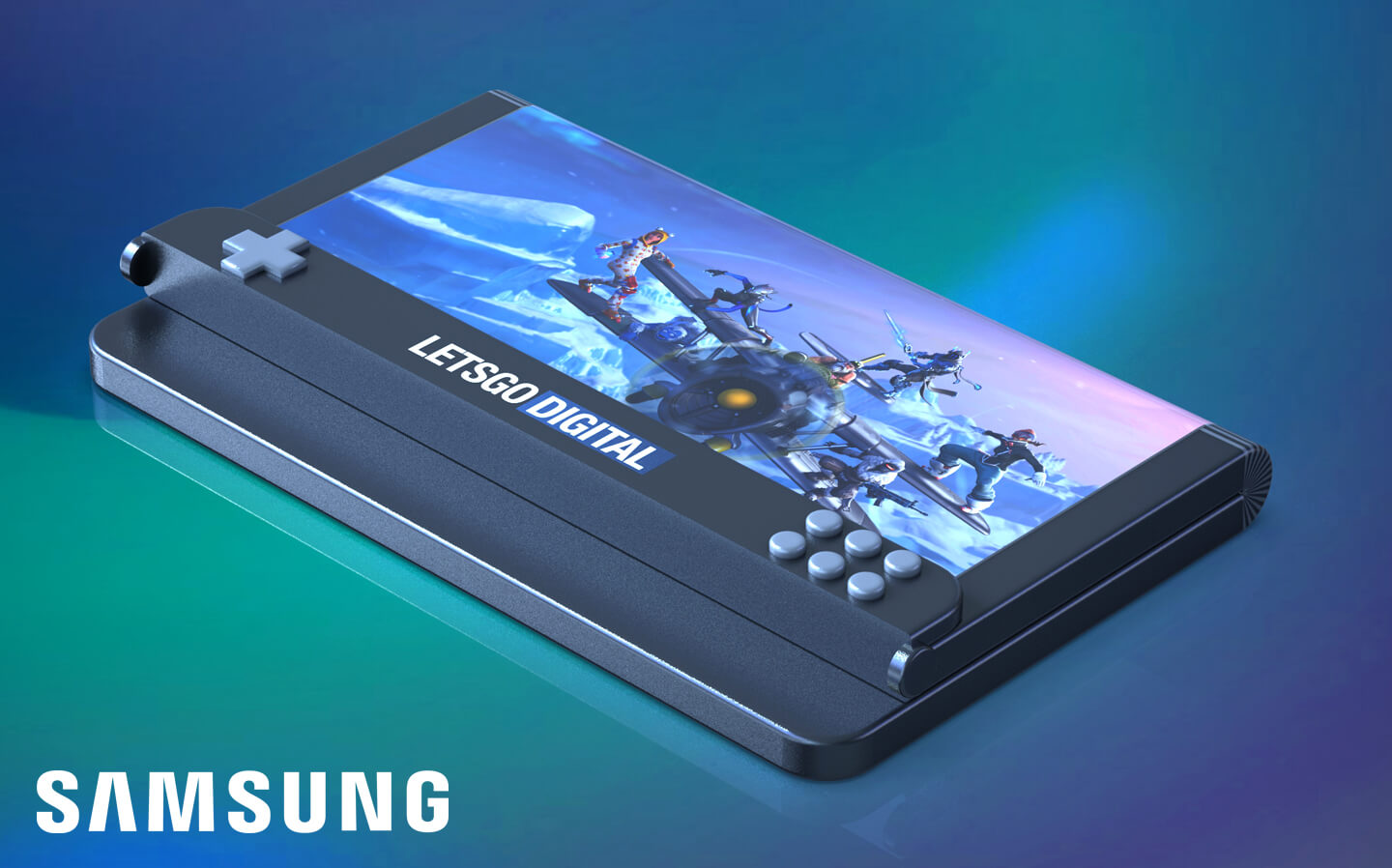 Samsung foldable gaming smartphone