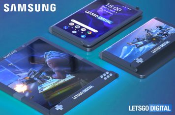 Samsung gaming smartphone foldable display