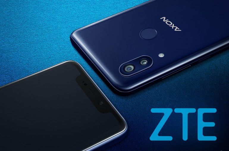 ZTE AXON smartphone