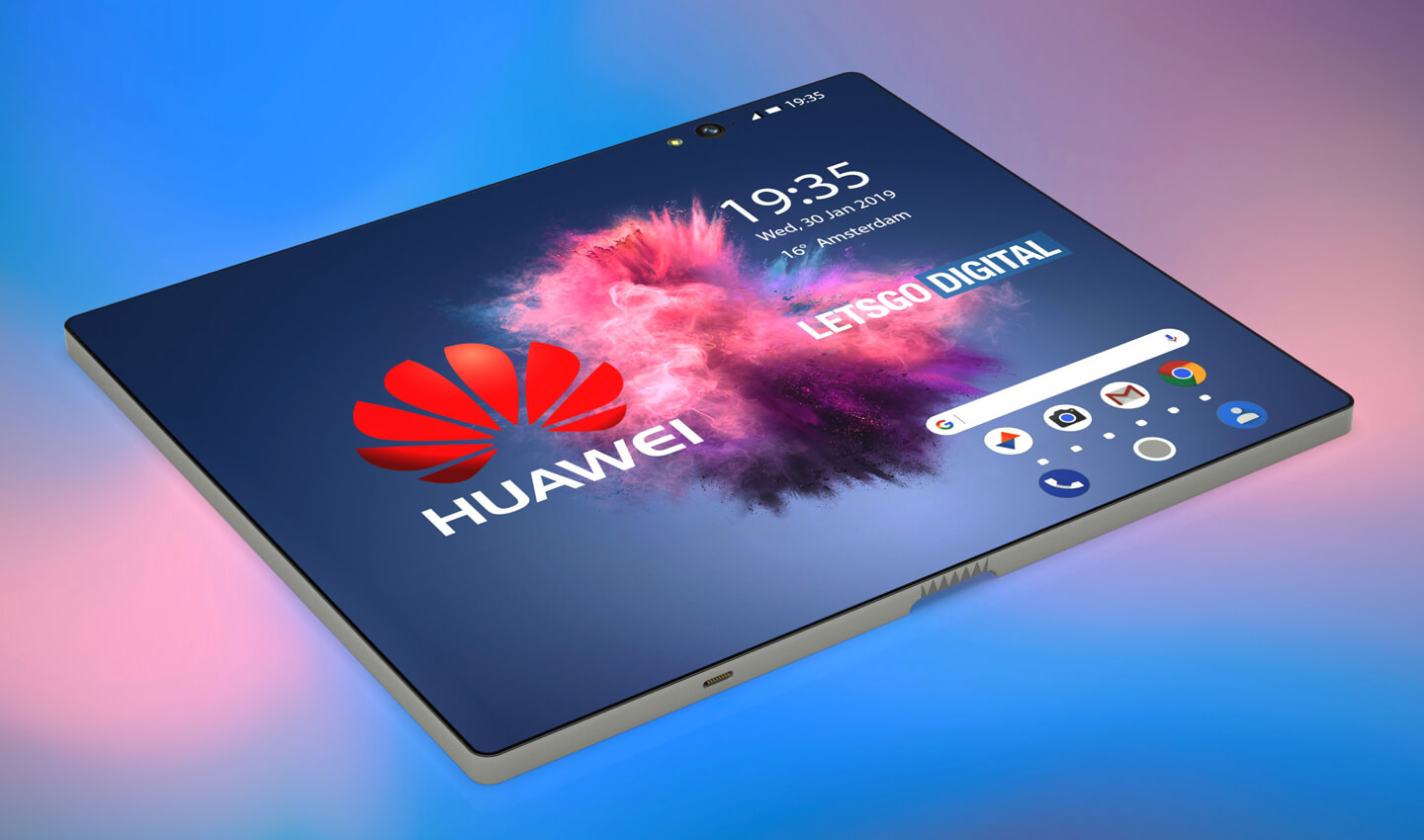 huawei folding mobile