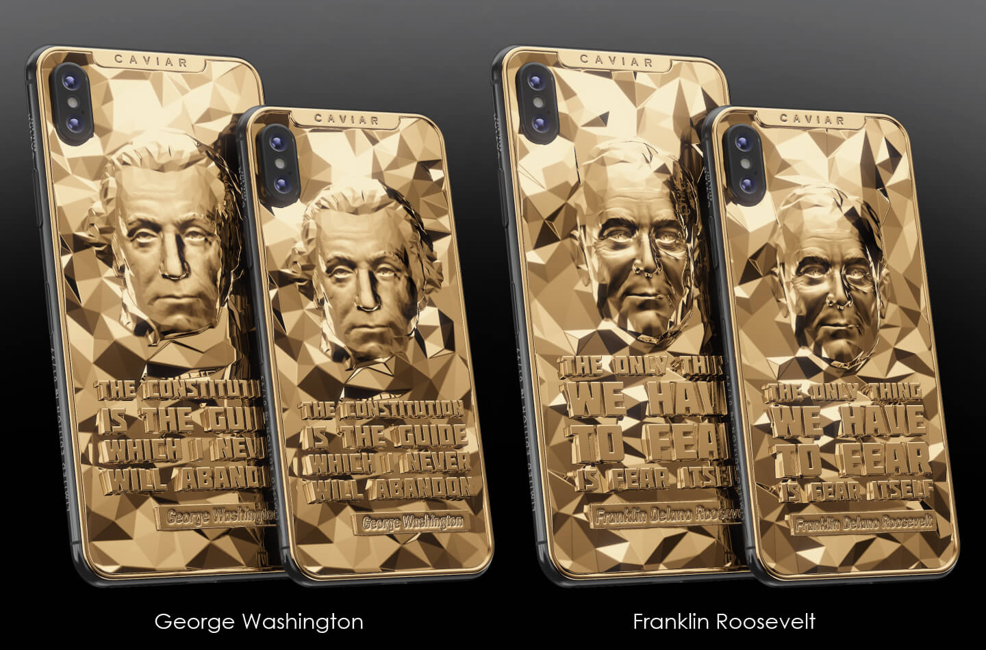 iPhone Presidents Collection Caviar