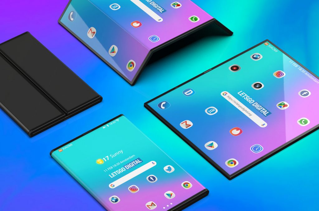 Xiaomi foldable smartphone tablet device