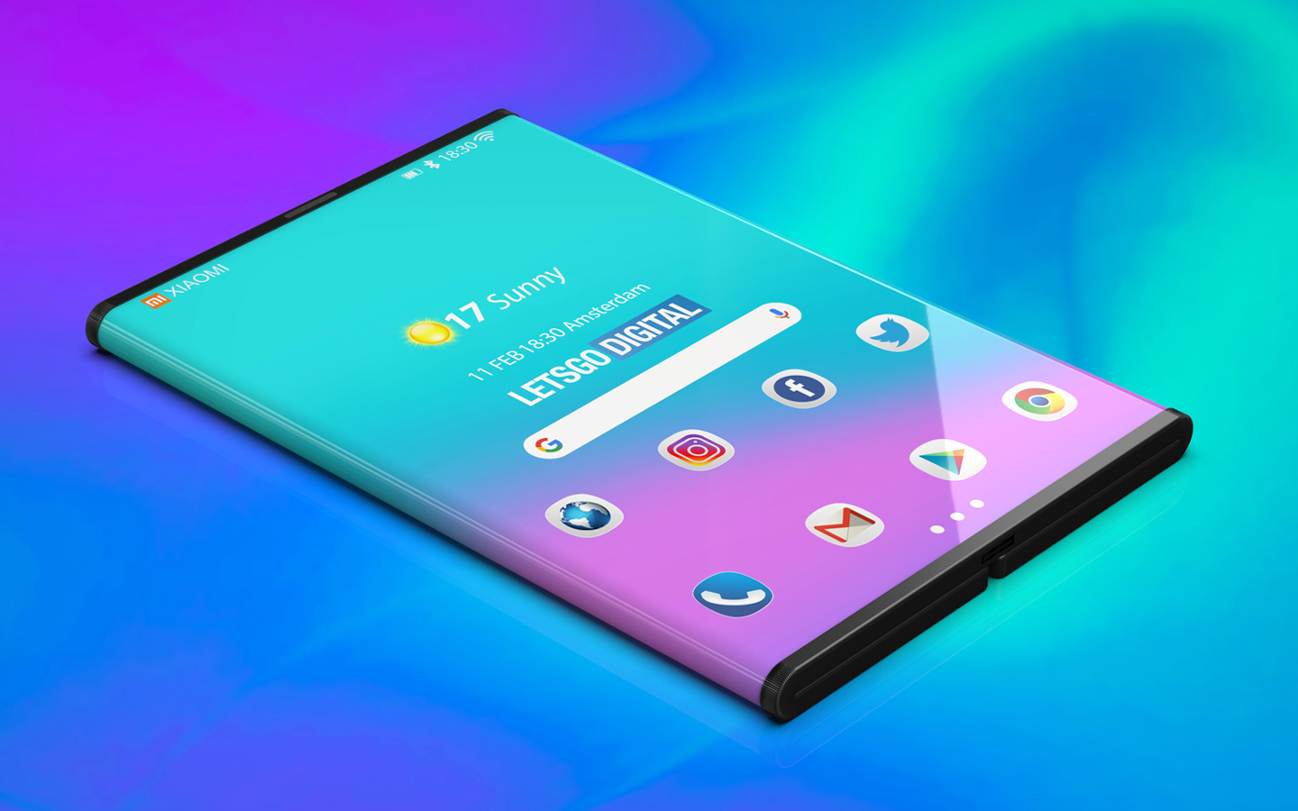 Xiaomi foldable smartphone unfolds into a tablet device ...
