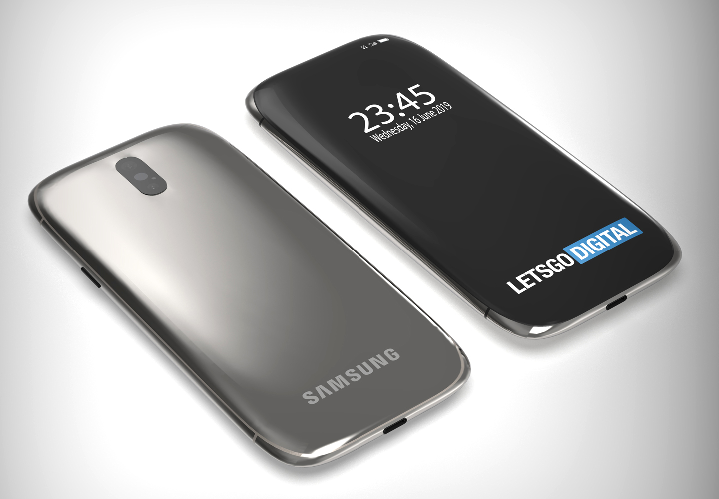 Samsung phone 3D curved screen
