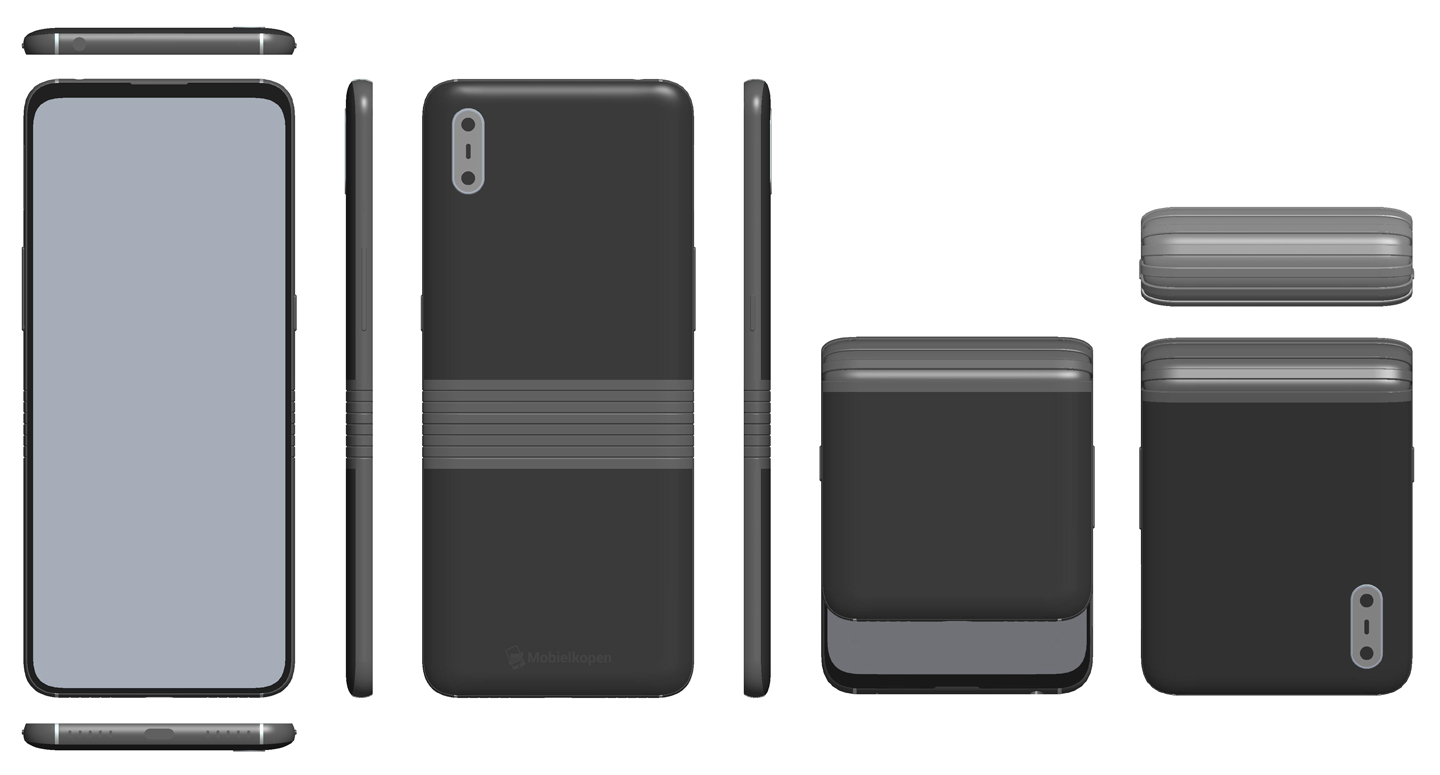 Foldable phone TCL