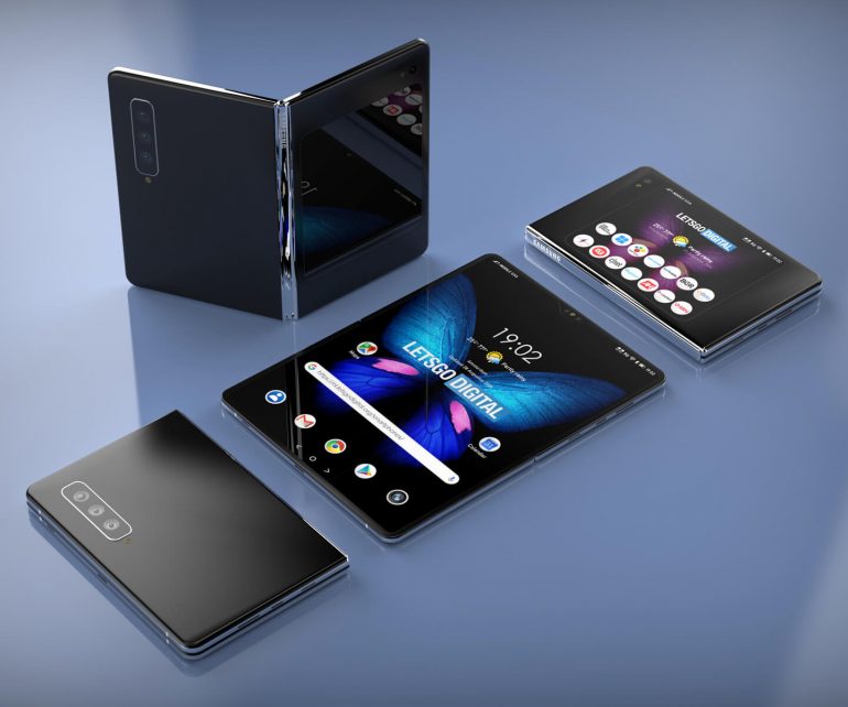 Samsung Galaxy Fold 2 foldable smartphone models | LetsGoDigital