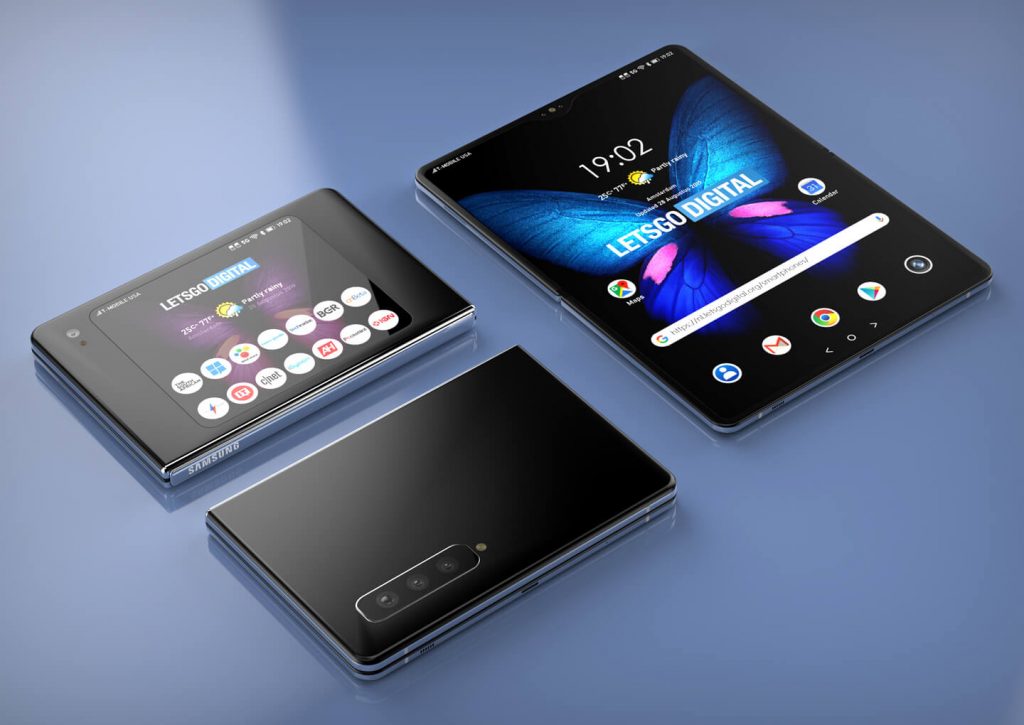 Samsung Galaxy Fold 2 foldable smartphone models | LetsGoDigital