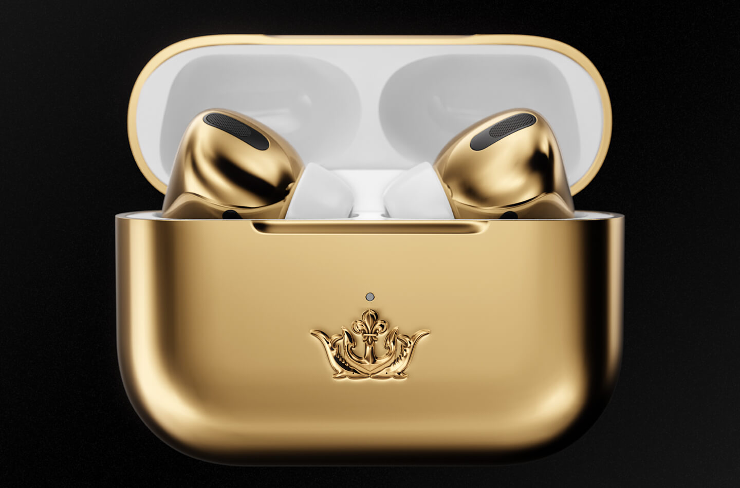 AirPods Gold Limited Edition by Caviar LetsGoDigital