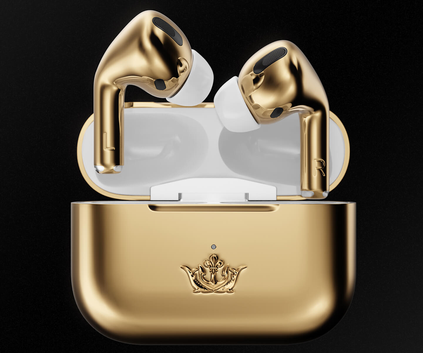 AirPods Pro Gold Limited Edition by Caviar | LetsGoDigital