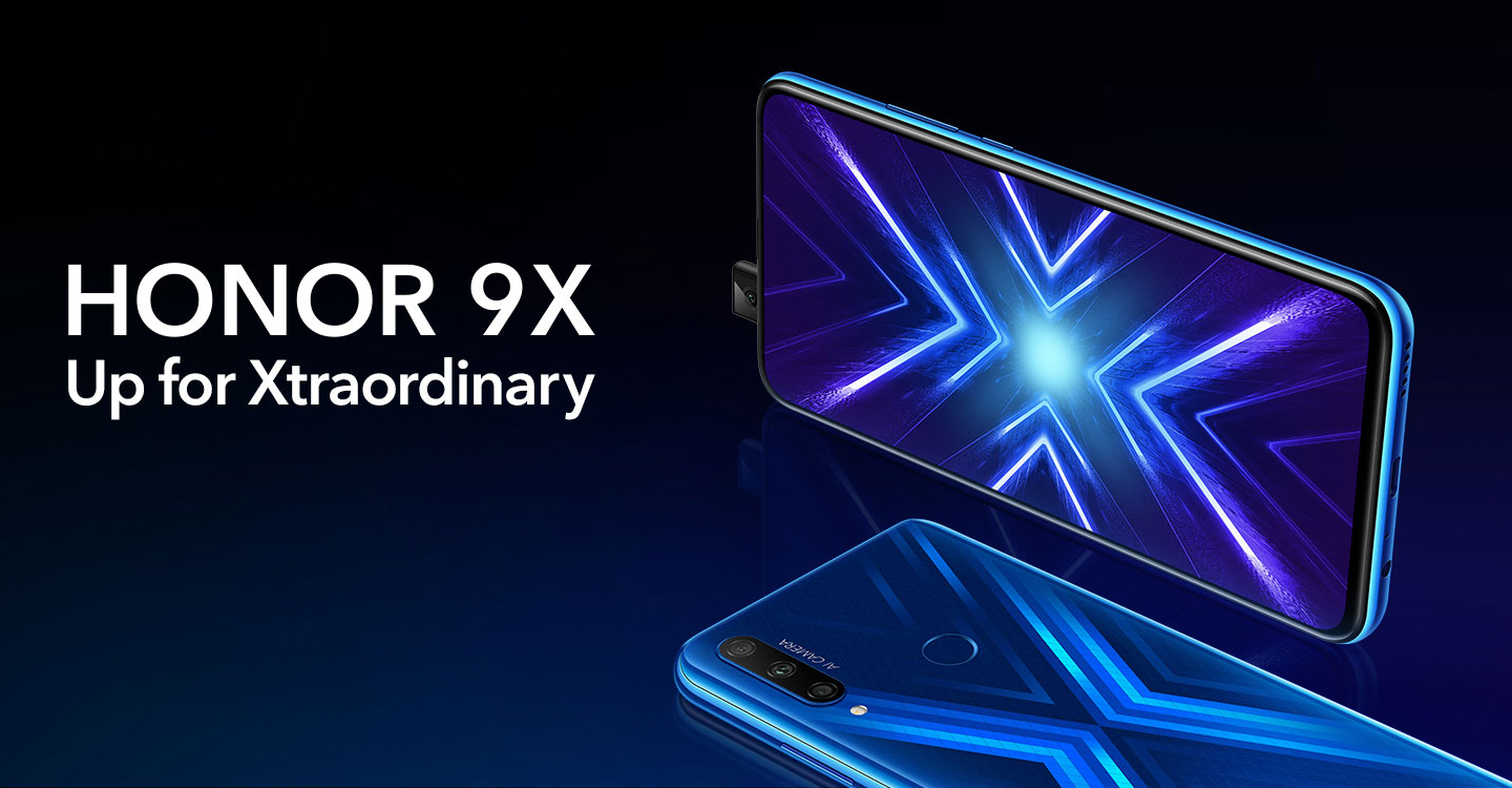 Как включить телефон honor 9x