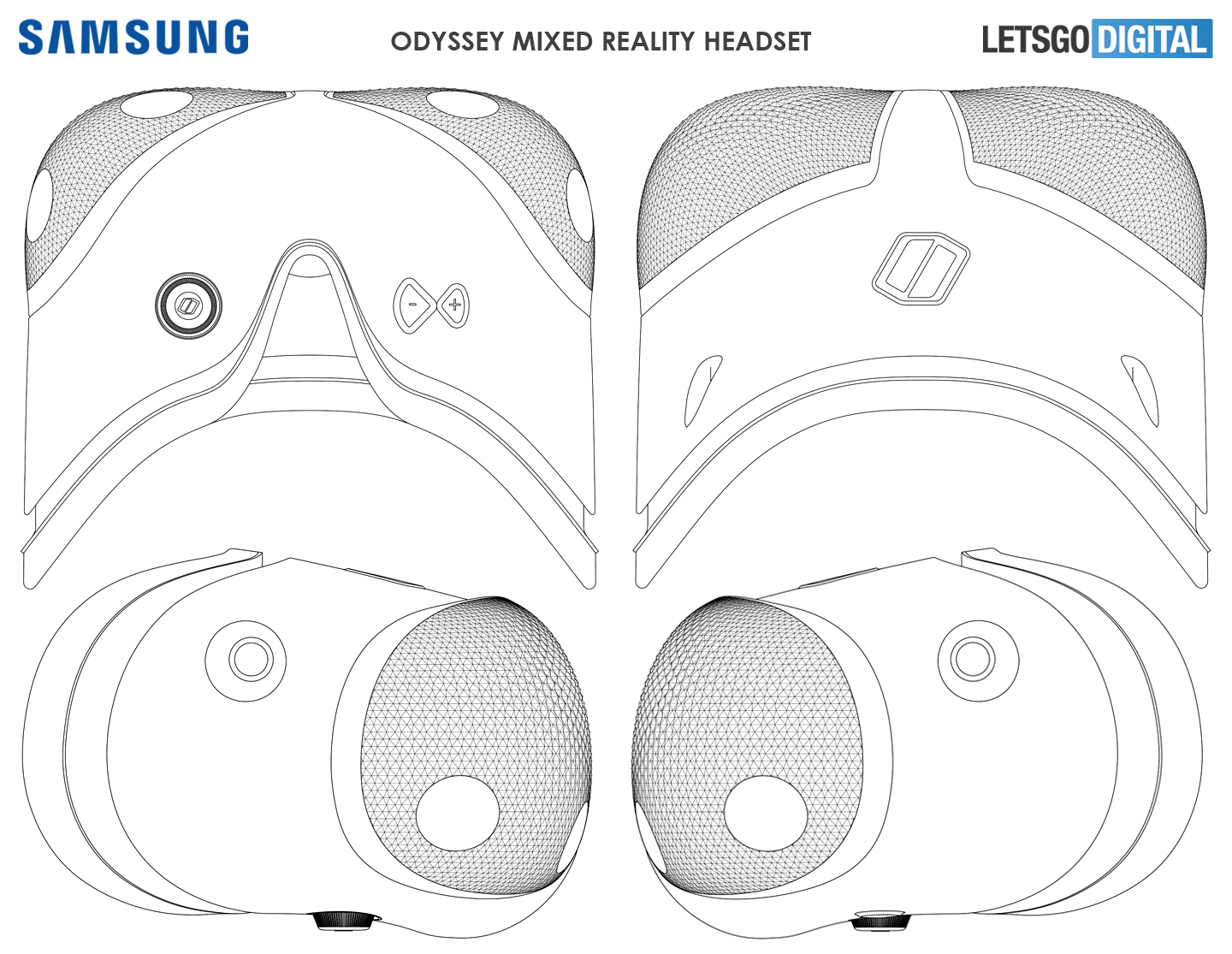 Samsung virtual reality wireless headset