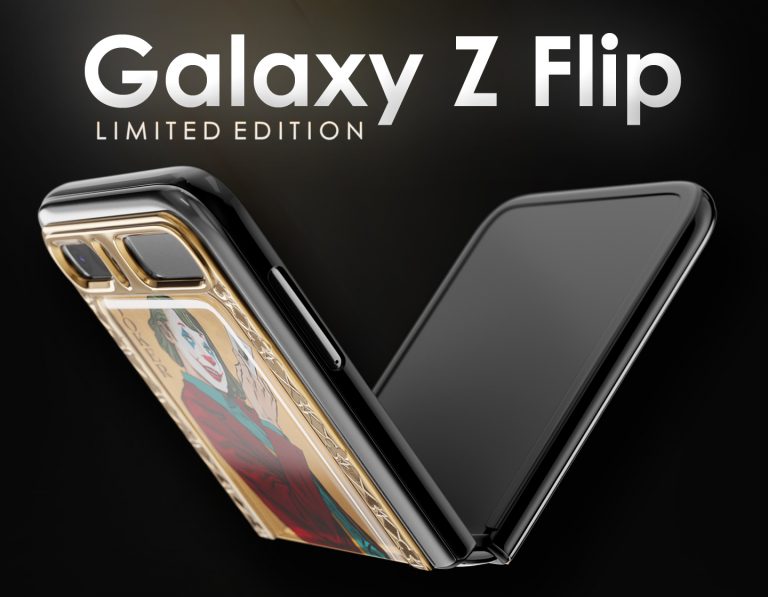 galaxy flip z gold