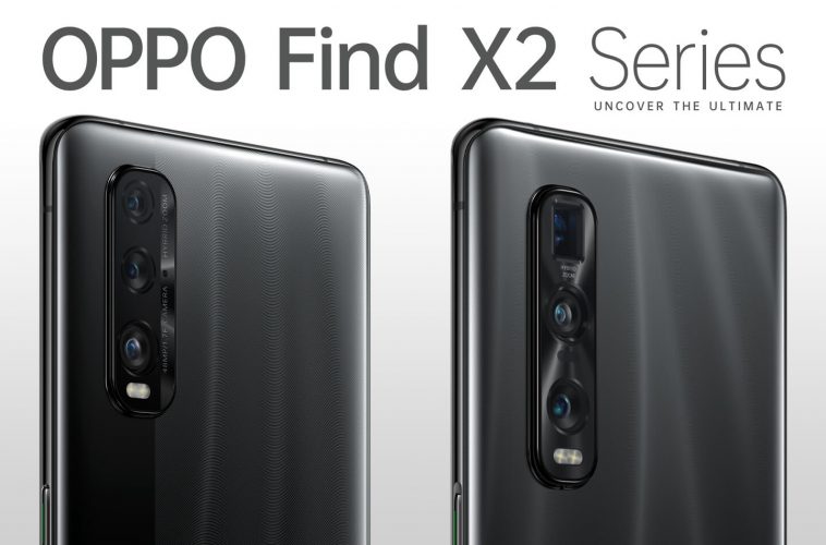 Oppo Find X2 5G smartphones