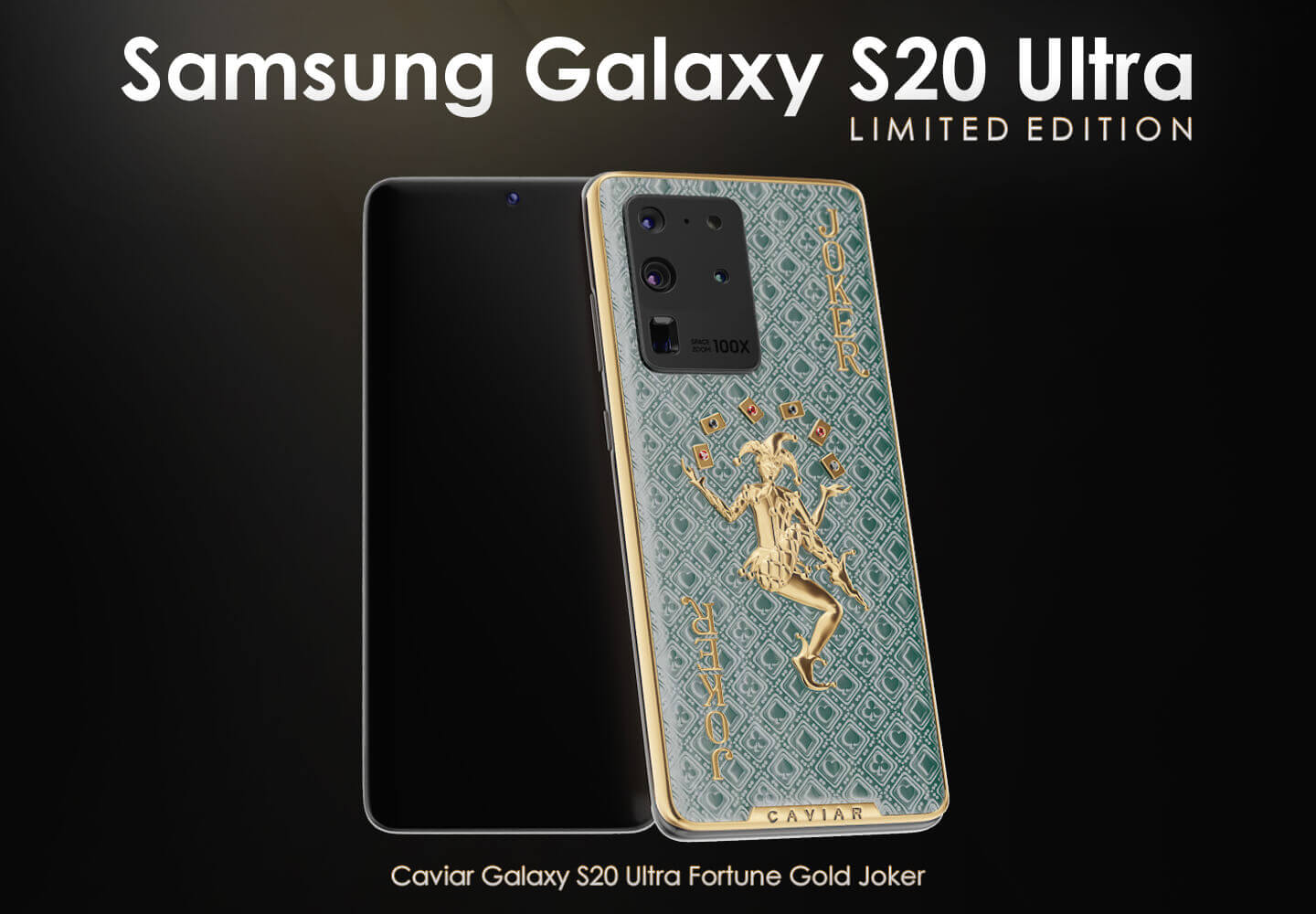Samsung Galaxy S20 Ultra Limited Edition phones from Caviar LetsGoDigital