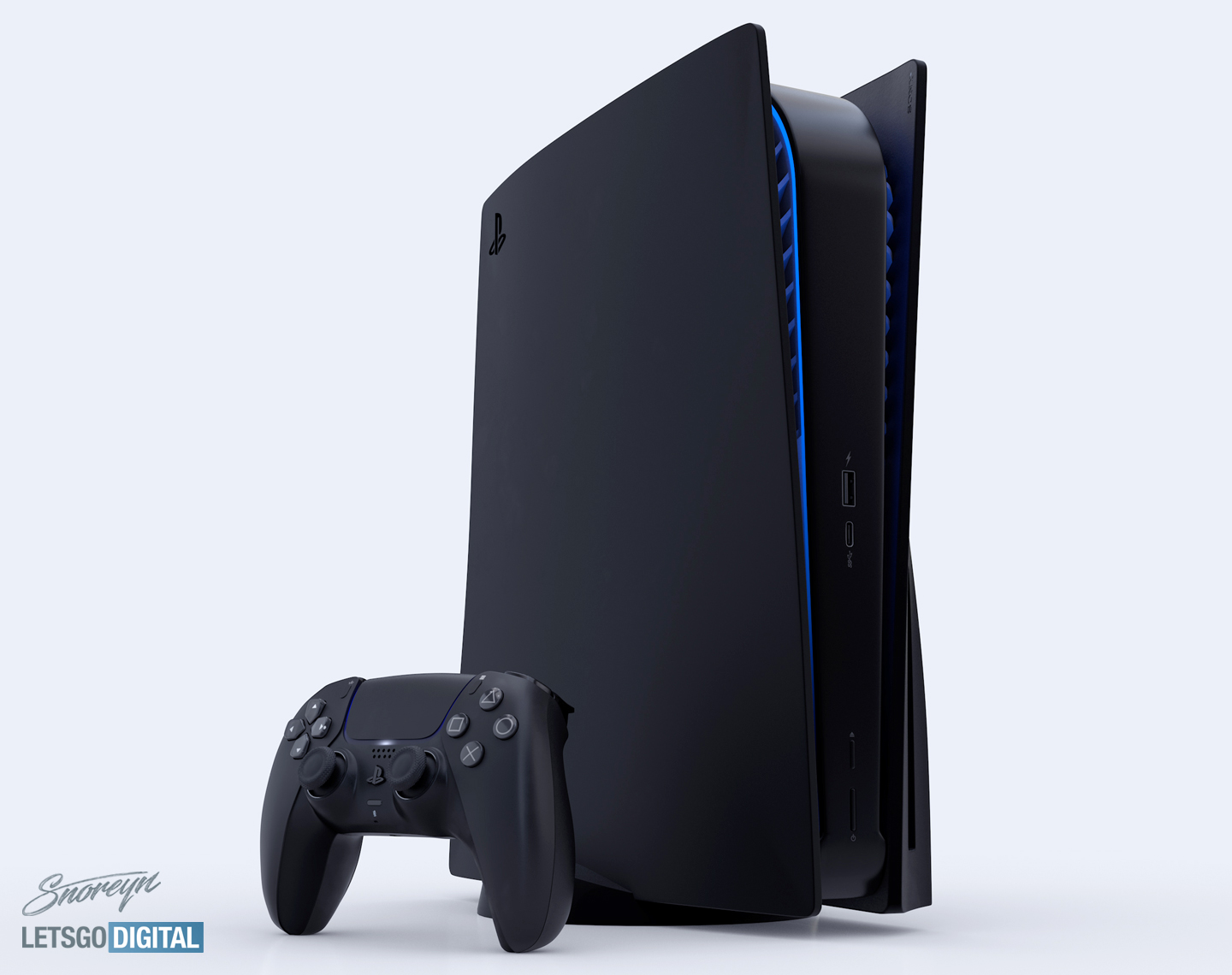 PlayStation 5 Black version with CD and PS5 Digital Edition | LetsGoDigital