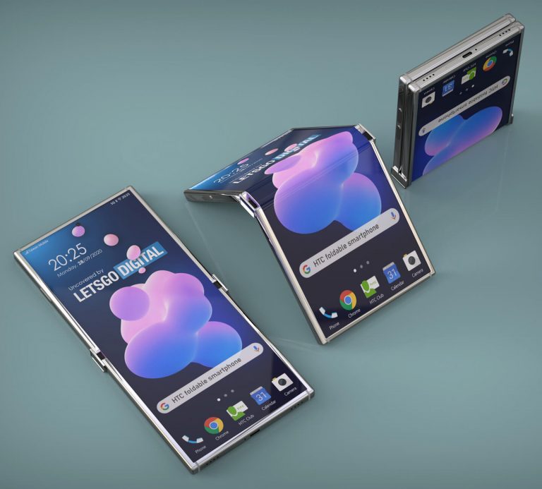 HTC foldable smartphone with outward folding display | LetsGoDigital