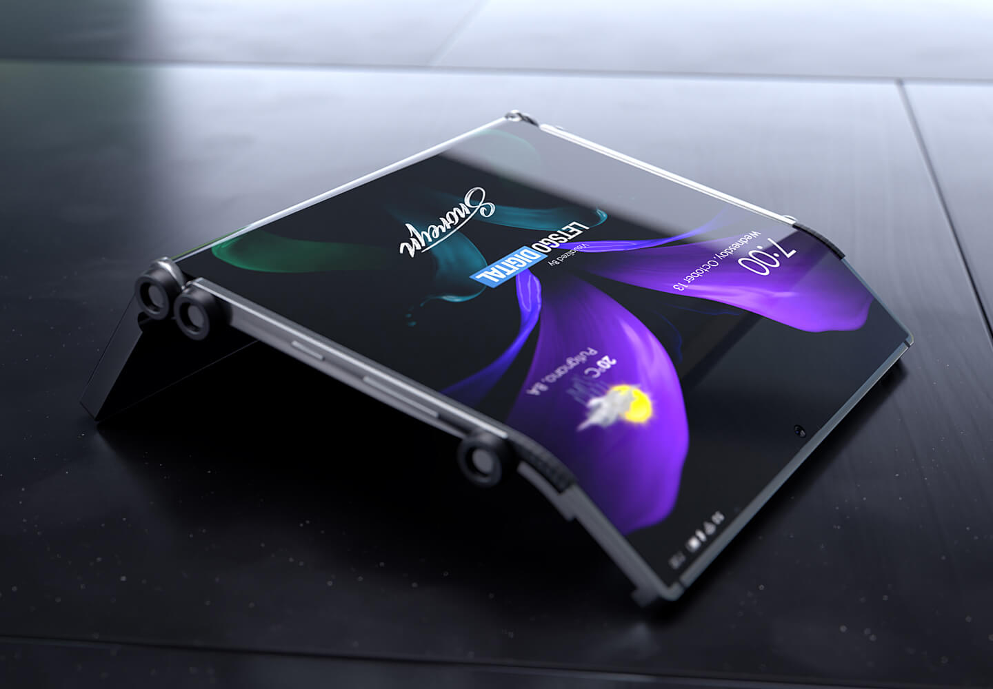 Samsung Galaxy Z Dual Fold 5G smartphone | LetsGoDigital