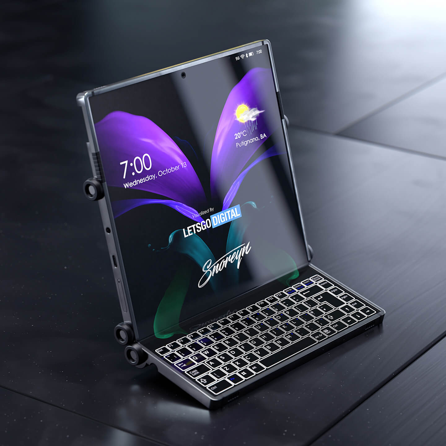 Samsung foldable phone