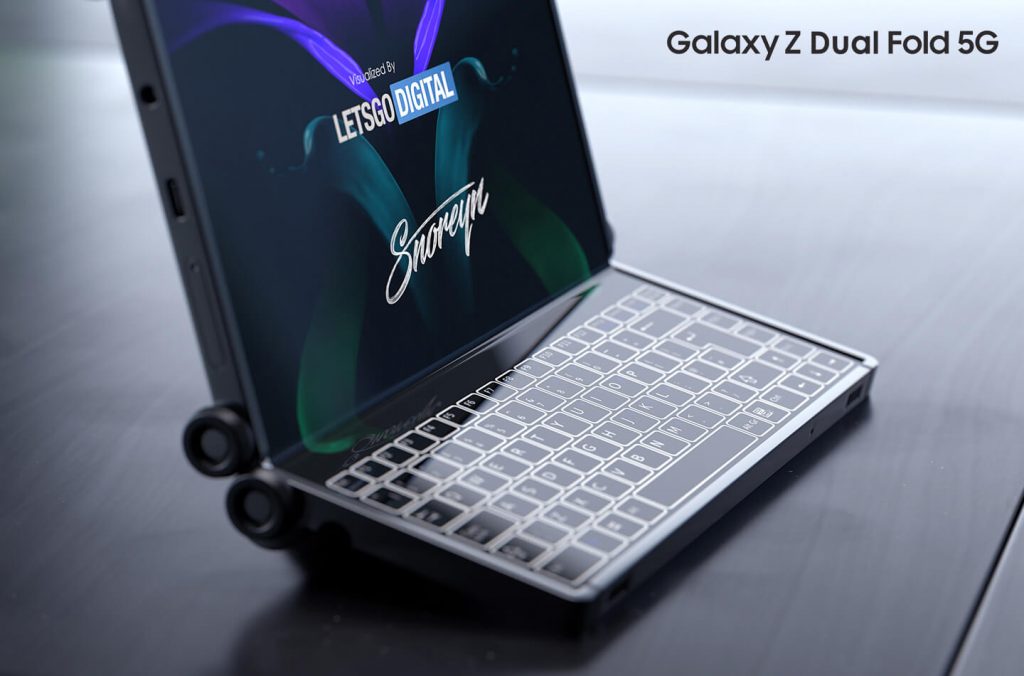 Samsung Galaxy Z Dual Fold 5G smartphone