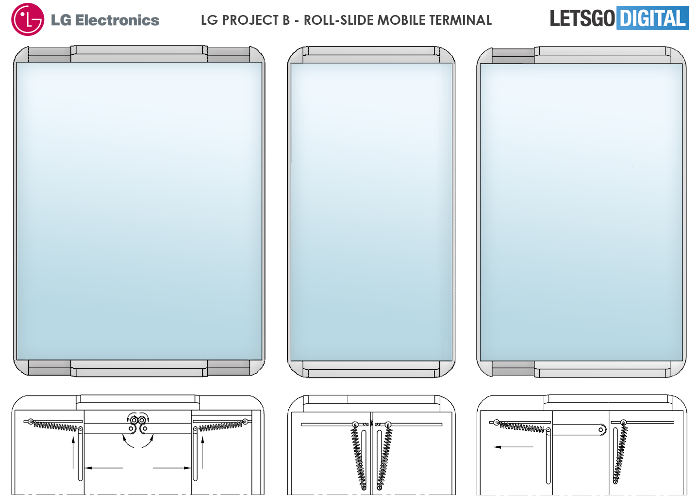 LG Roll-Slide smartphone