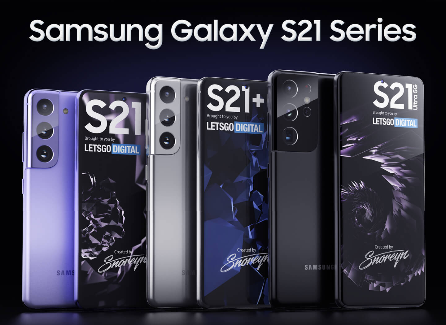 Galaxy S21 smartphones