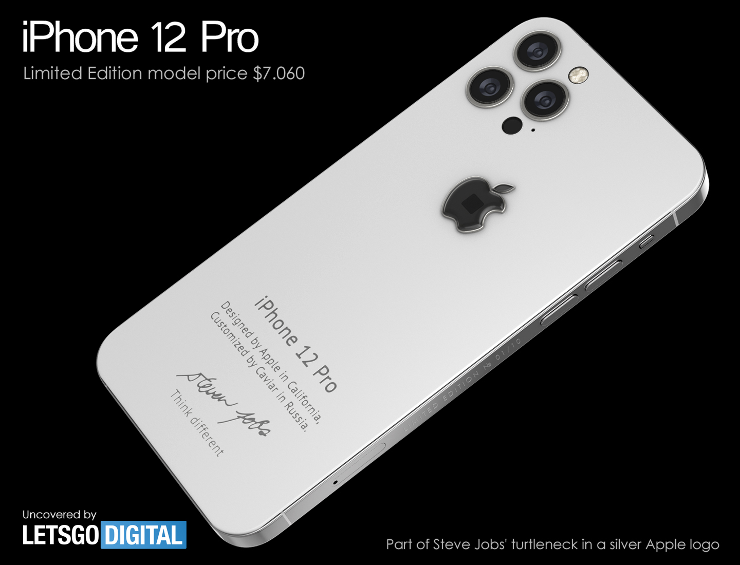 Apple Iphone 12 Pro Steve Jobs Limited Edition Collection Letsgodigital