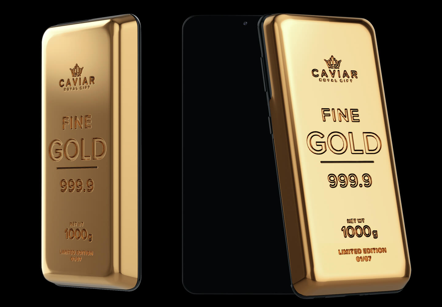 Samsung Galaxy S21 Ultra Transformed Into 1 Kilo Gold Bar Letsgodigital