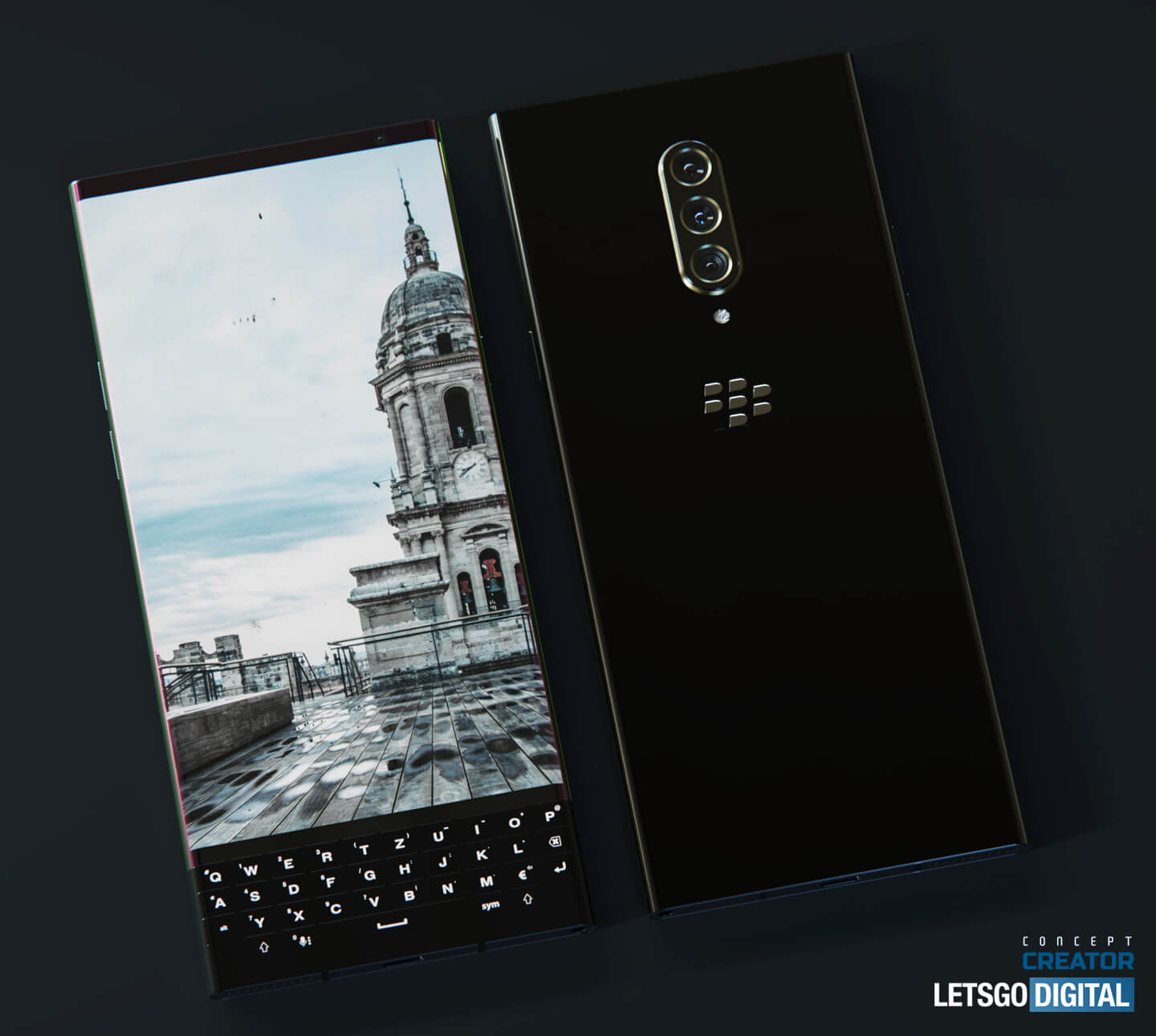 BlackBerry 5G smartphone with physical keyboard (2021 model