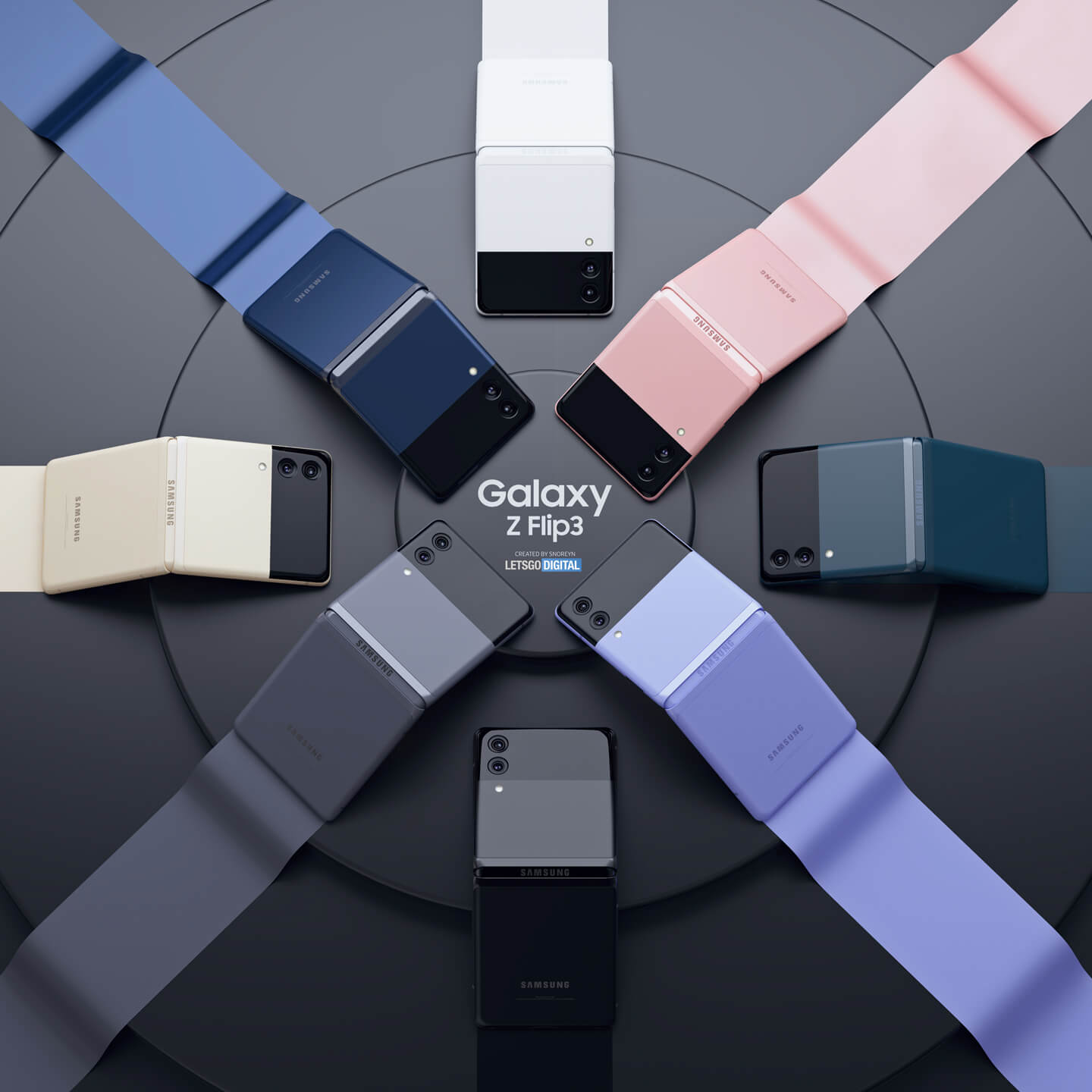 Samsung Galaxy Z Flip 3 colors