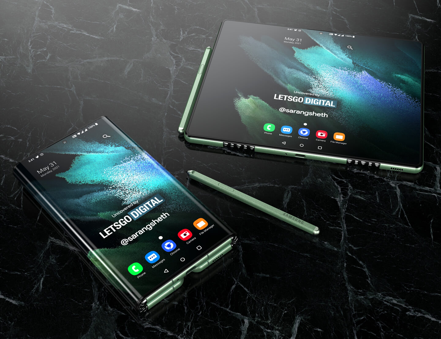 Samsung Z Fold Tab