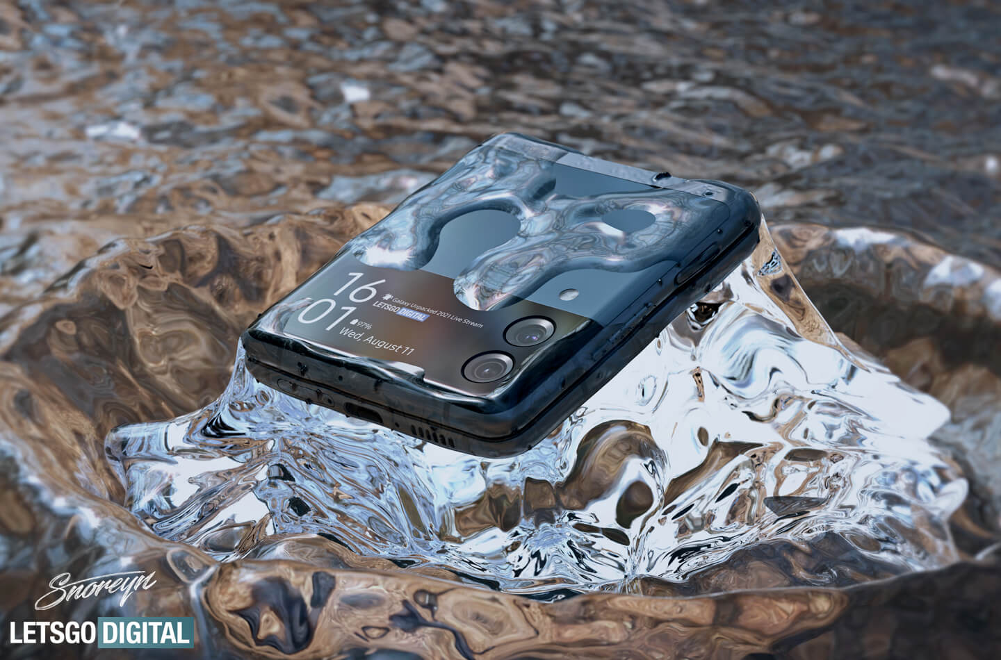 Galaxy Z Flip 3 waterproof