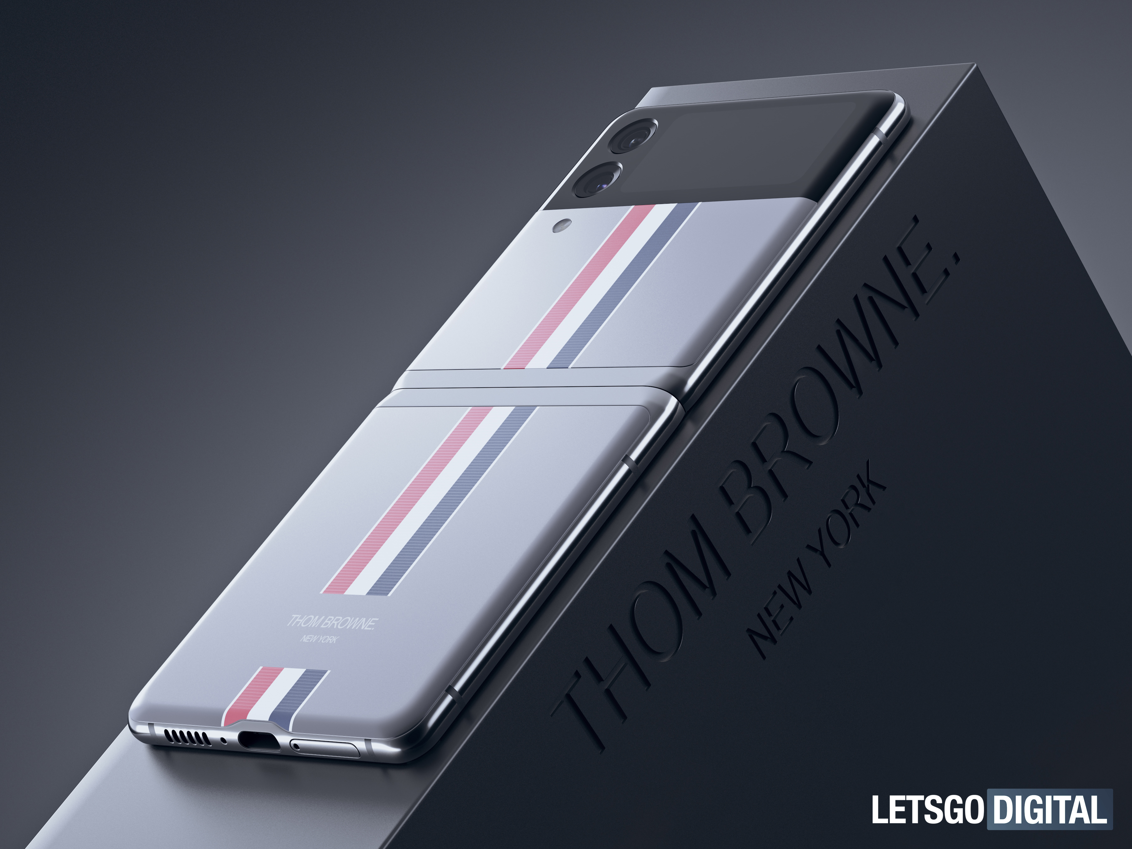 Galaxy Z Flip3 5G Thom Browne Edition