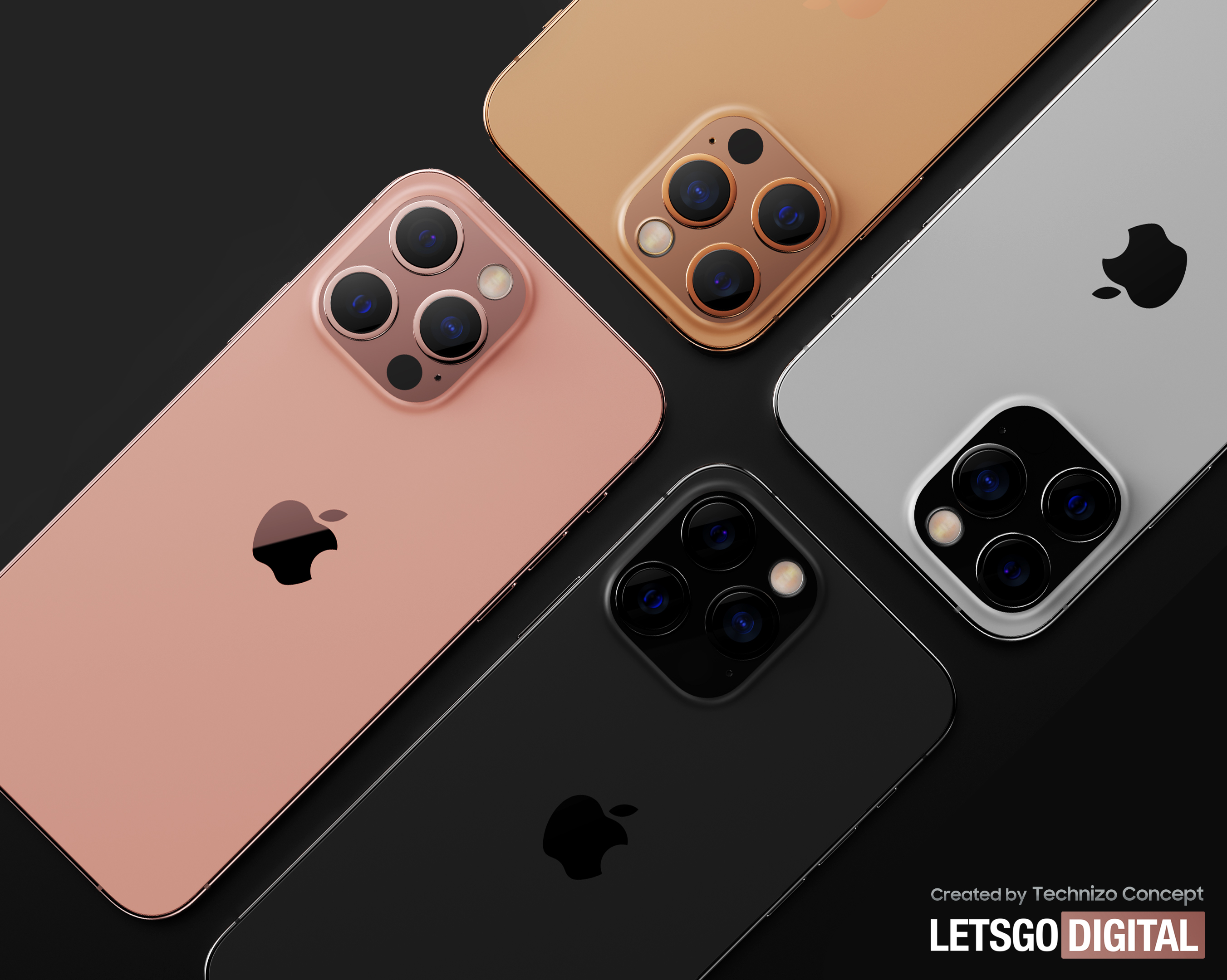 Iphone 12s Pro In Two New Colors Sunset Gold And Rose Gold Letsgodigital