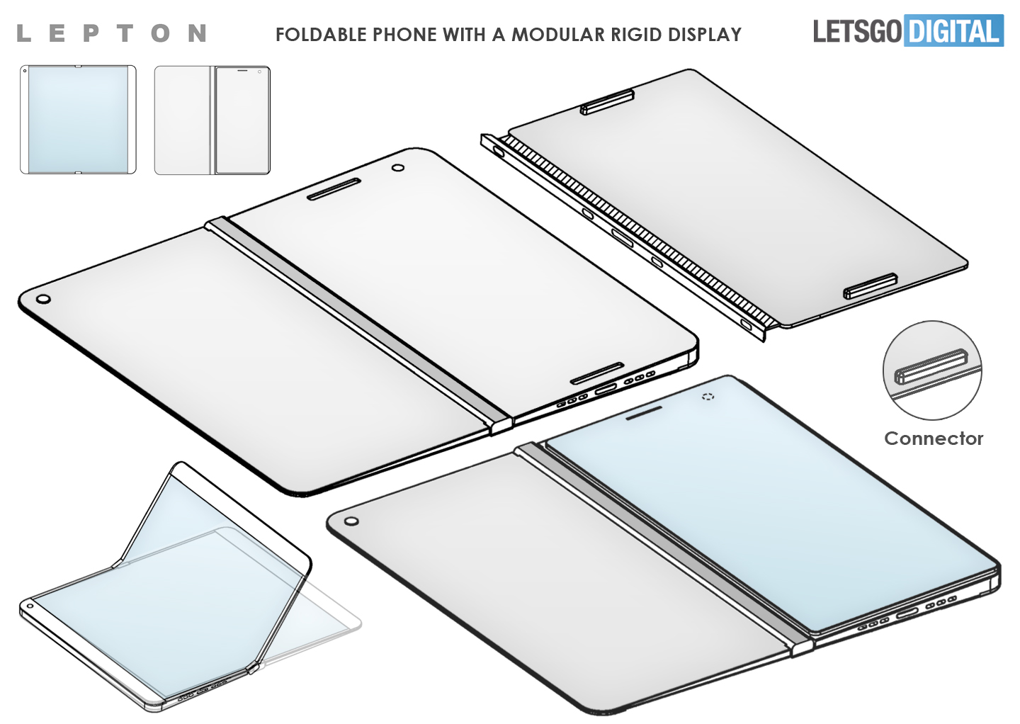 Lepton Flex foldable smartphone