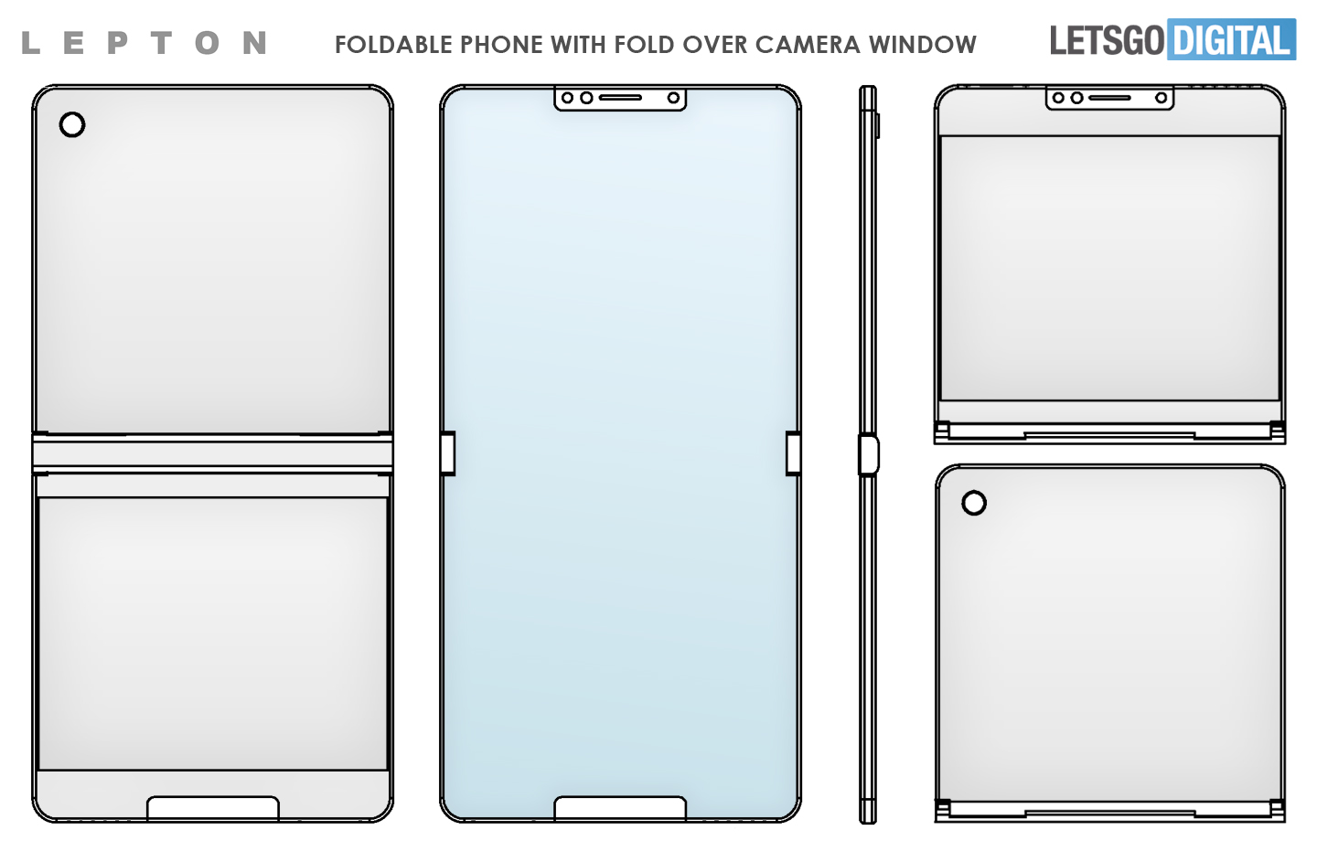 Lepton foldable smartphone Apple iPhone