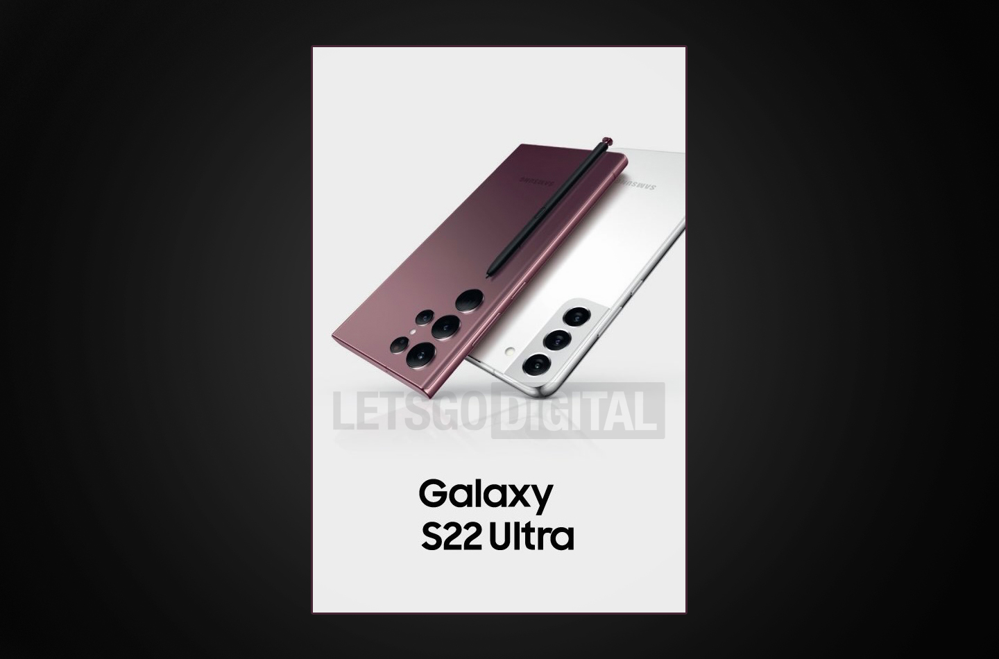 Galaxy S22 Ultra press image