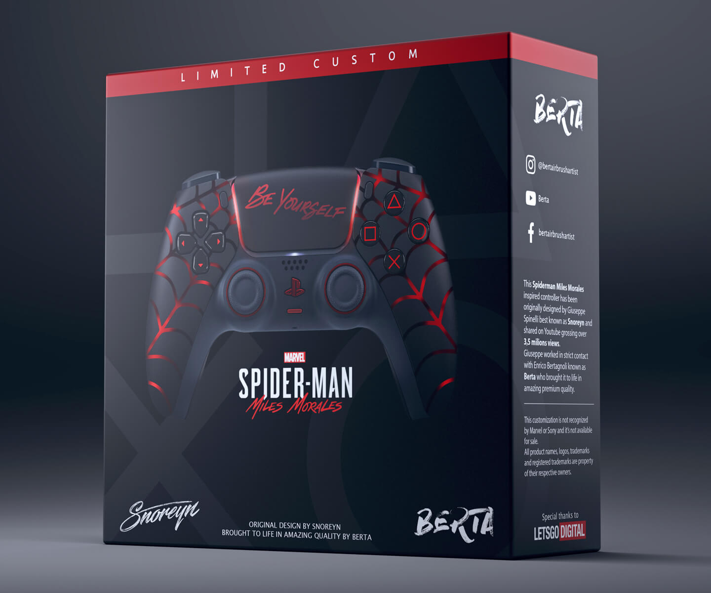 Controle Dualsense Playstation 5 - PS5 + Game Marvel's Spider-man